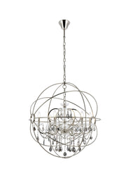 Geneva 6-Light Chandelier - Lamps Expo