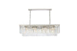Sydney 12-Light Chandelier in Polished Nickel with Clear Royal Cut Crystal