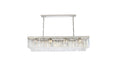 Sydney 12-Light Chandelier in Polished Nickel with Clear Royal Cut Crystal