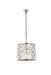 Madison 3-Light Pendant in Polished Nickel with Clear Royal Cut Crystal