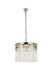 Sydney 6-Light Pendant in Polished Nickel with Clear Royal Cut Crystal