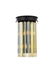 Sydney 2-Light Wall Sconce in Matte Black with Golden Teak (Smoky) Royal Cut Crystal