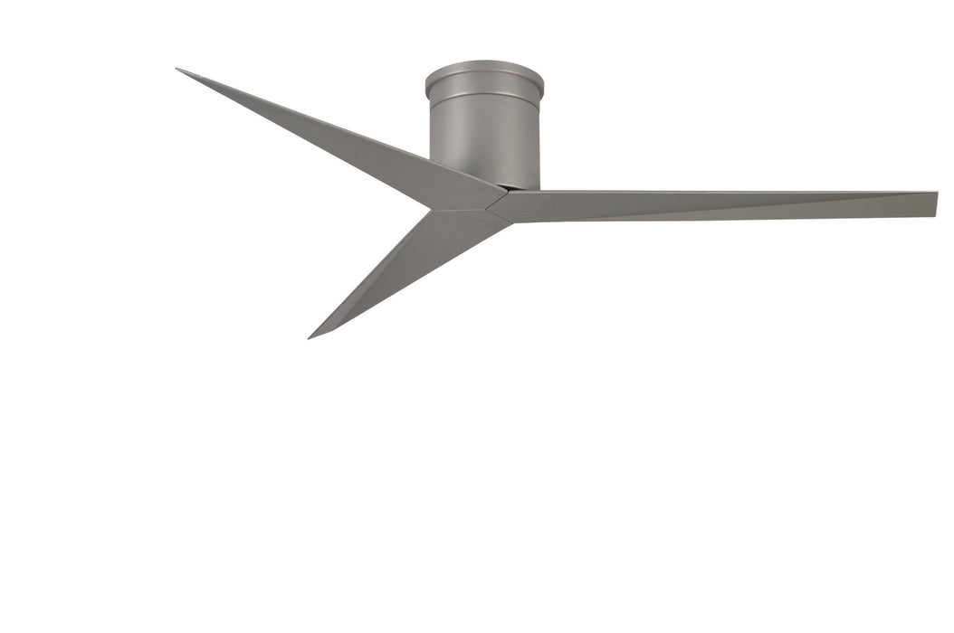 Eliza Ceiling Mount Paddle Fan in Brushed Nickel - Lamps Expo