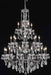 St. Francis 24-Light Chandelier in Dark Bronze with Clear Royal Cut Crystal