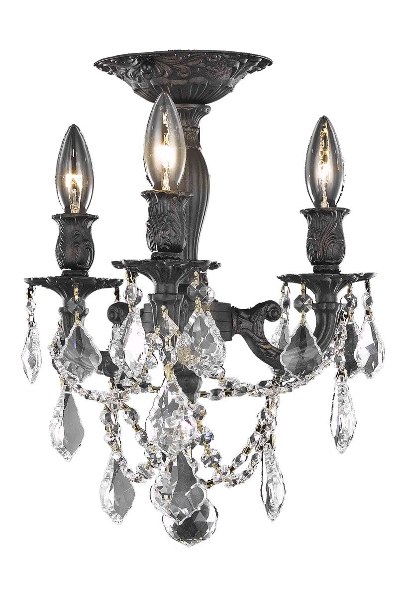Rosalia 3-Light Flush Mount - Lamps Expo