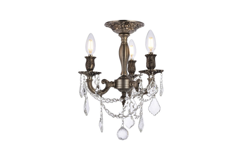 Rosalia 3-Light Flush Mount - Lamps Expo