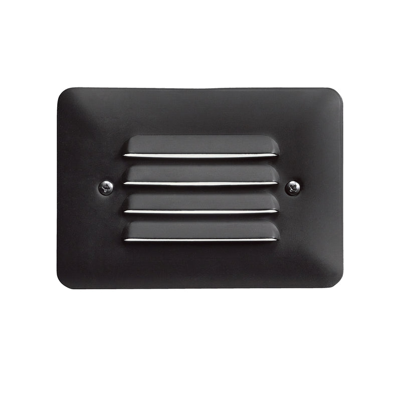 Landscape DECK LED STEP LIGHT in Textured Black