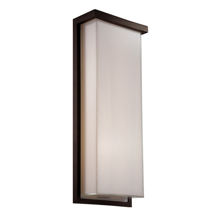 Ledge 1 Light Outdoor Wall Light in Bronze - Lamps Expo