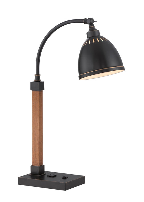 Maurizio Desk Lamp in Dark Bronze, Outletx1Pc, E27 Type, CFL 13W