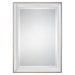 Uttermost's Lahvahn White Silver Mirror Designed by Grace Feyock