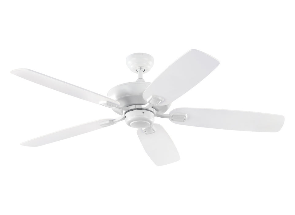 Colony Max Ceiling Fan in Matte White with Matte White Blade