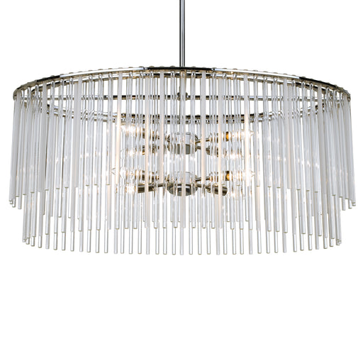 Bleecker 8-Light Chandelier in Polished Chrome by Crystorama - MPN 398-CH