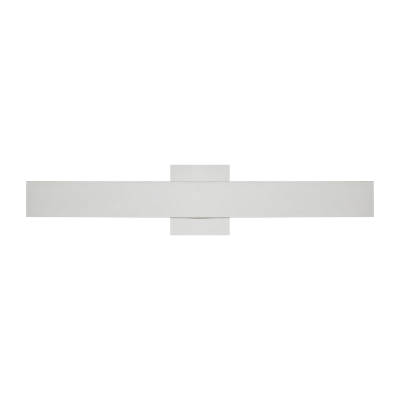 Bau 24" Bath Vanity Light in Polished Nickel