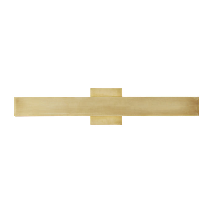 Bau 24" Bath Vanity Light in Natural Brass