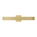 Bau 24" Bath Vanity Light in Natural Brass