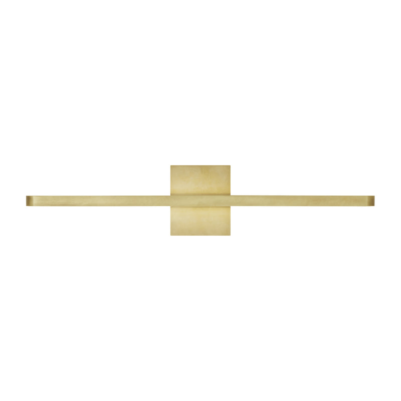 Banda 24" Bath Vanity Light in Natural Brass