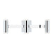 Dobson II 3-Light Bath Vanity Light in Chrome