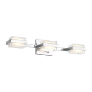 Kamden 3-Light Bath Vanity Light in Chrome