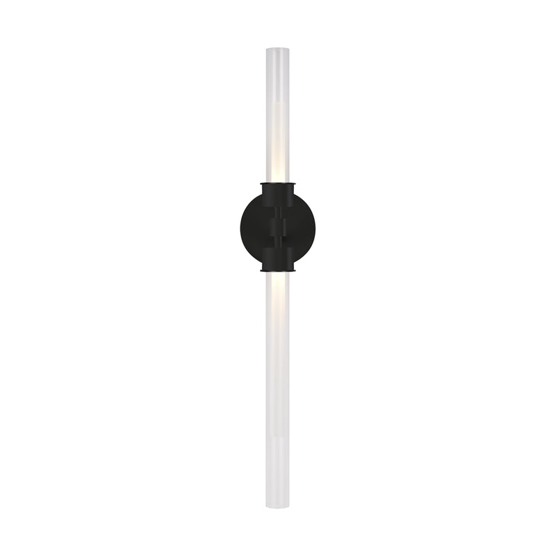 Linger Wall/Bath Vanity Light in Nightshade Black