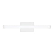 Lufe Square 24" Bath Vanity Light in Chrome