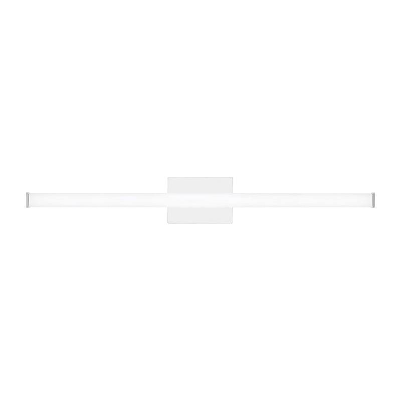Lufe Square 36" Bath Vanity Light in Chrome