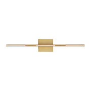 Tris 3-Light Bath Vanity Light in Aged Brass