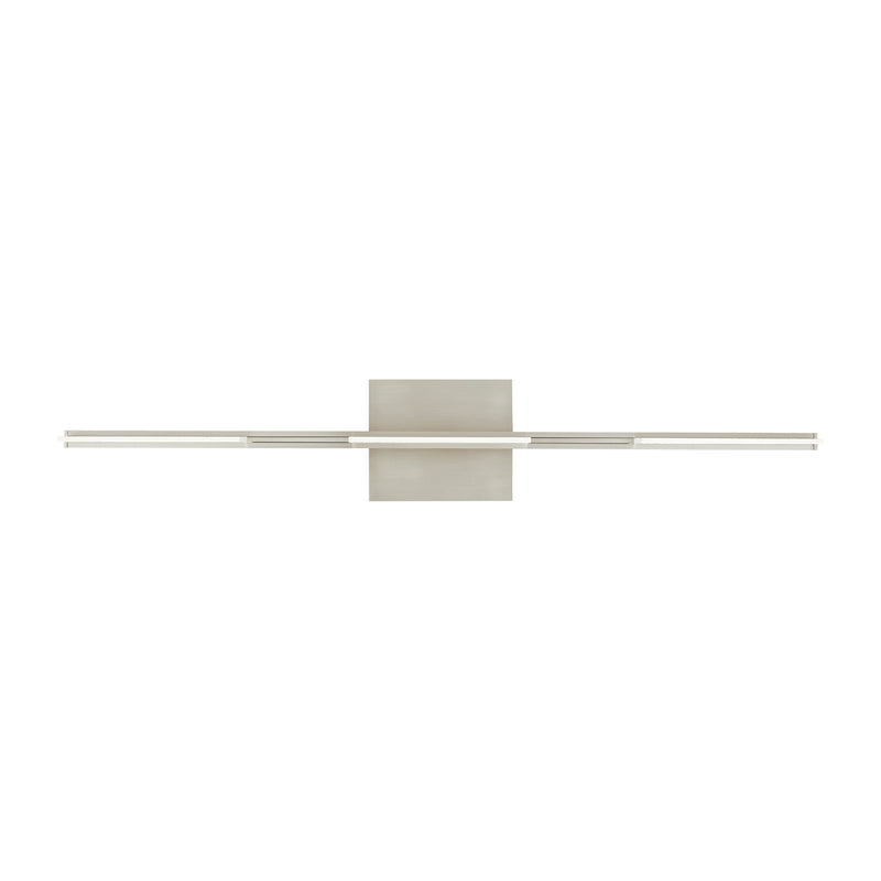 Tris 3-Light Bath Vanity Light in Satin Nickel