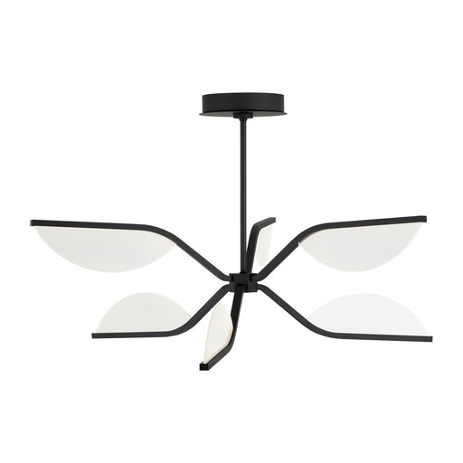 Belterra 30 Flushmount/Chandelier in Matte Black