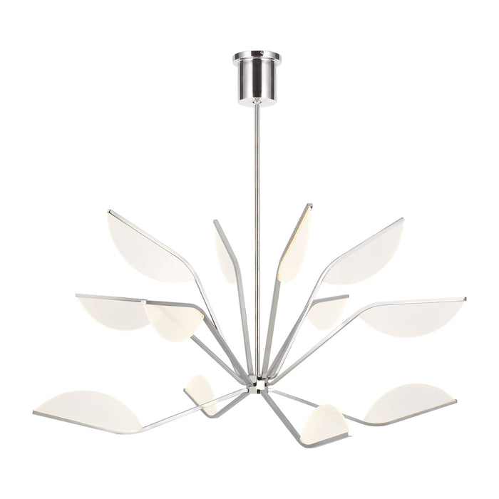Belterra 48" Chandelier in Polished Nickel