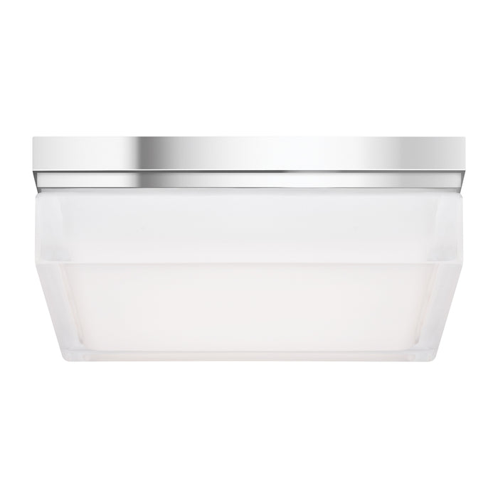 Boxie Large Flush Mount in Chrome