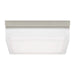 Boxie Large Flush Mount in Satin Nickel