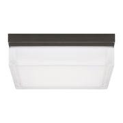 Boxie Large Flush Mount in Antique Bronze