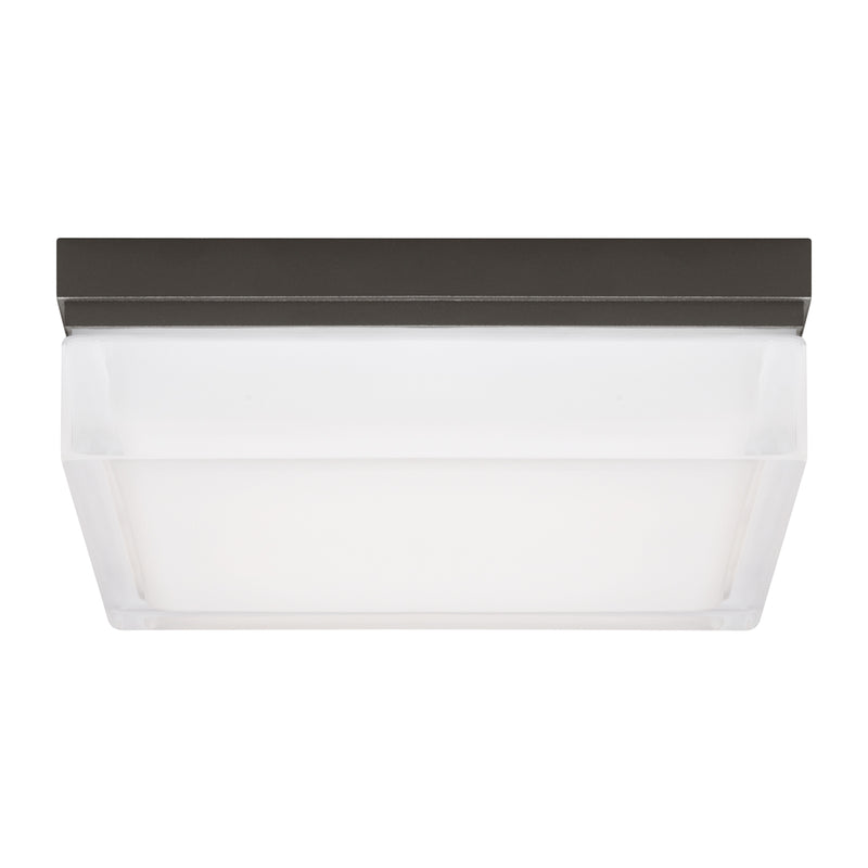 Boxie Large Flush Mount in Antique Bronze