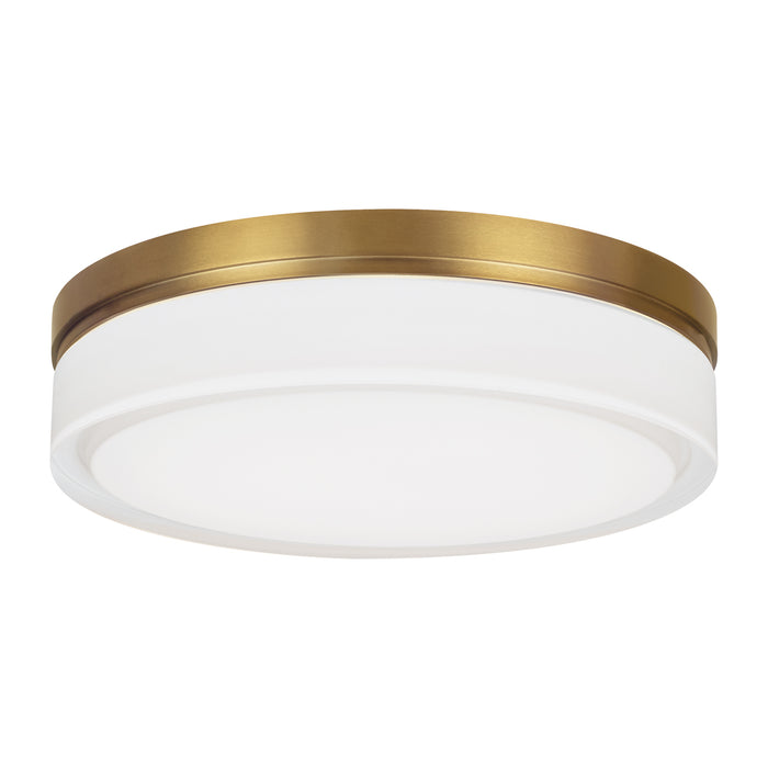 Cirque Large Flush Mount in Aged Brass