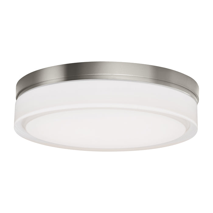 Cirque Large Flush Mount in Satin Nickel