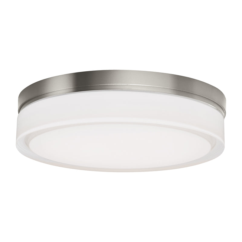 Cirque Large Flush Mount in Satin Nickel