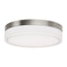Cirque Large Flush Mount in Satin Nickel