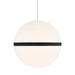 Mini Hanea Pendant in Nightshade Black