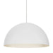 Mini Powell Street Pendant in Satin Nickel