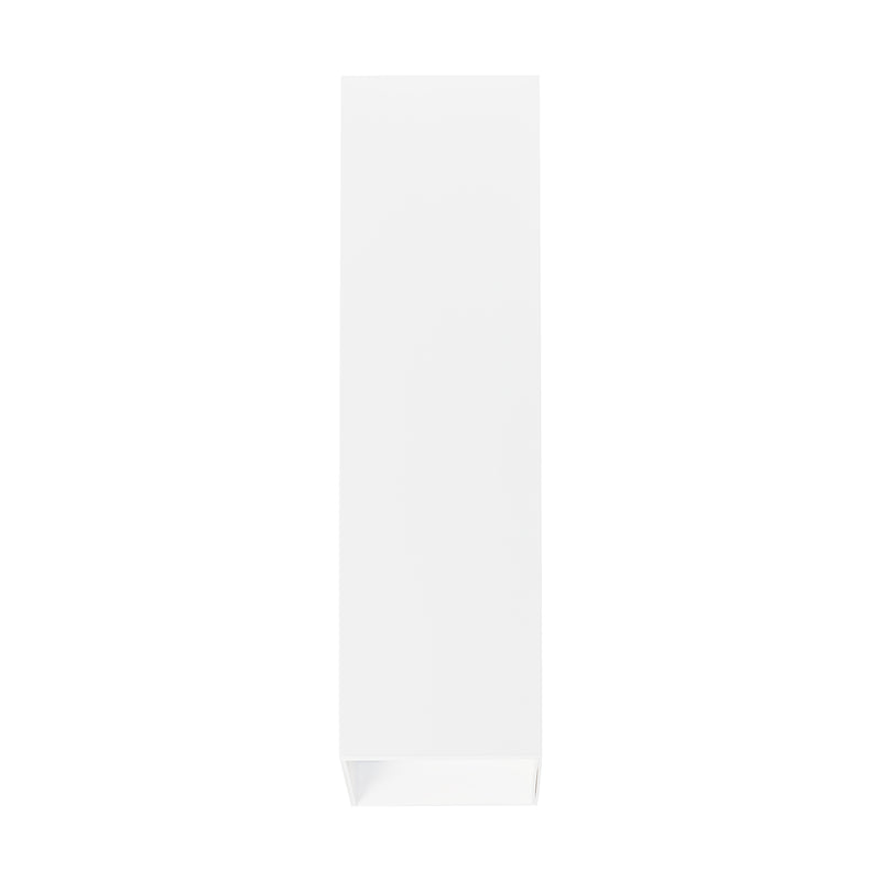 Exo 18" Flush Mount in White