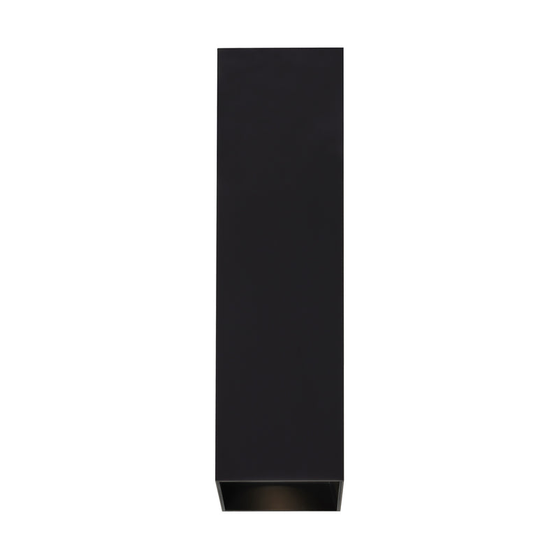 Exo 18" Flush Mount in Black