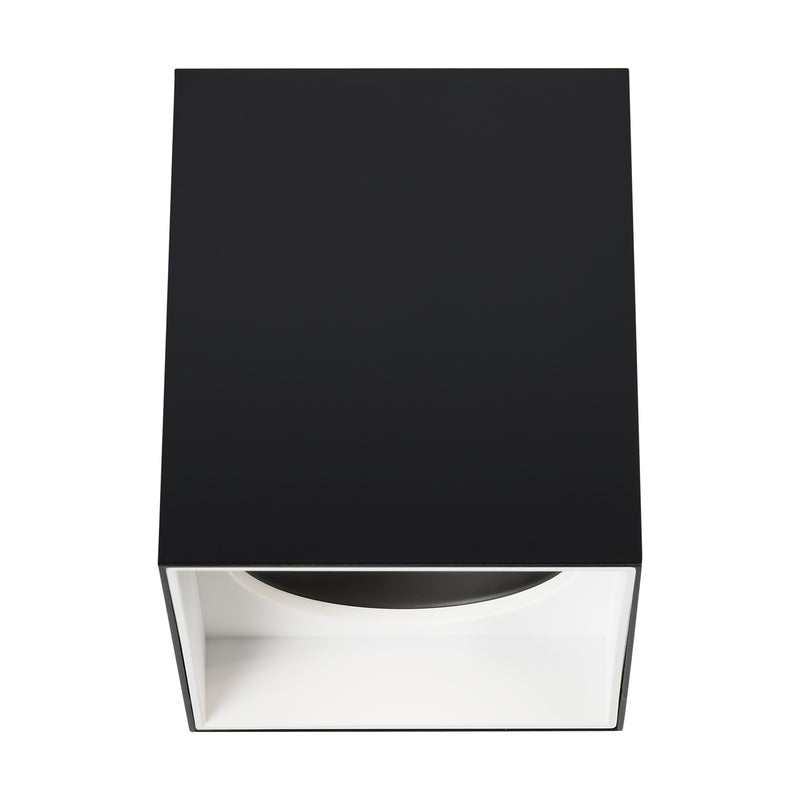Exo 6" Flush Mount in White