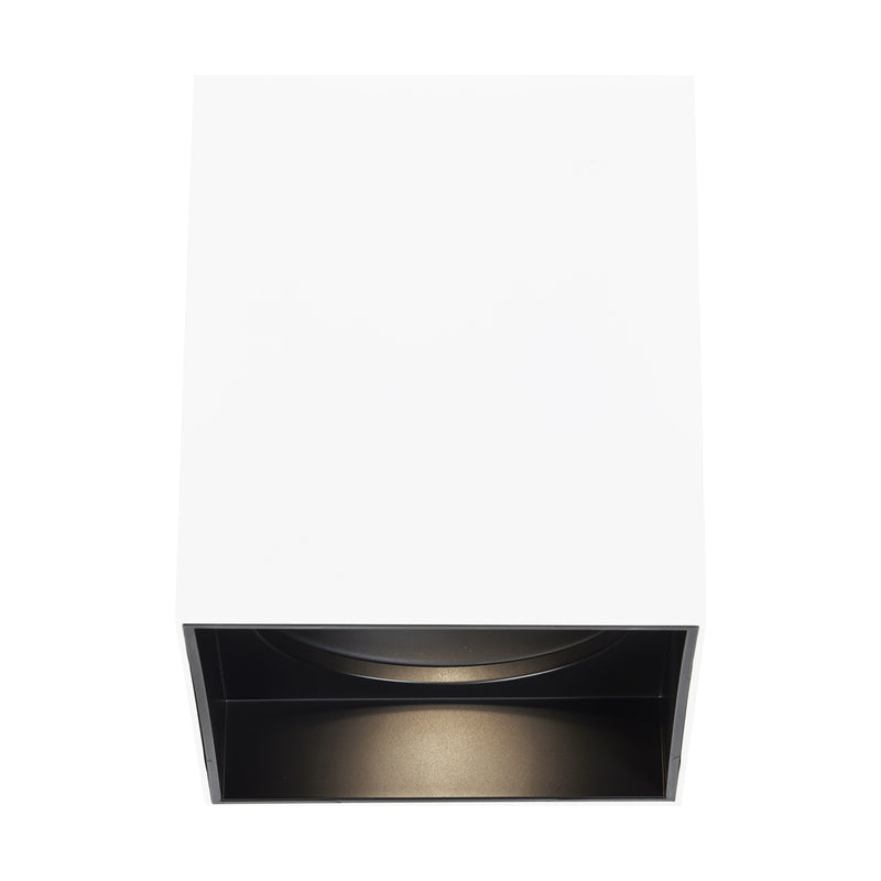 Exo 6" Flush Mount in Black