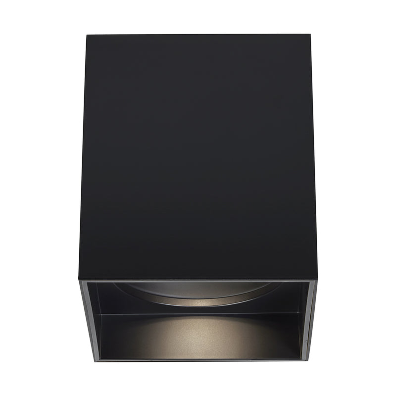 Exo 6" Flush Mount in Black