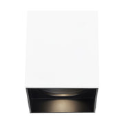 Exo 6" Flush Mount in Black