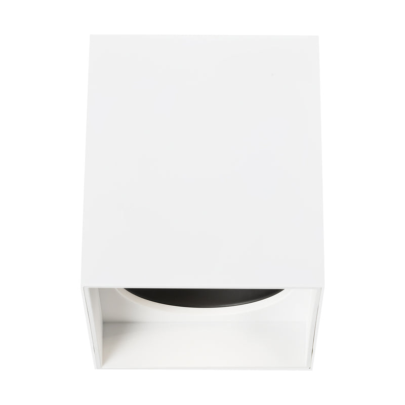 Exo 6" Flush Mount in White