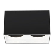Exo 6" Dual Flush Mount in White