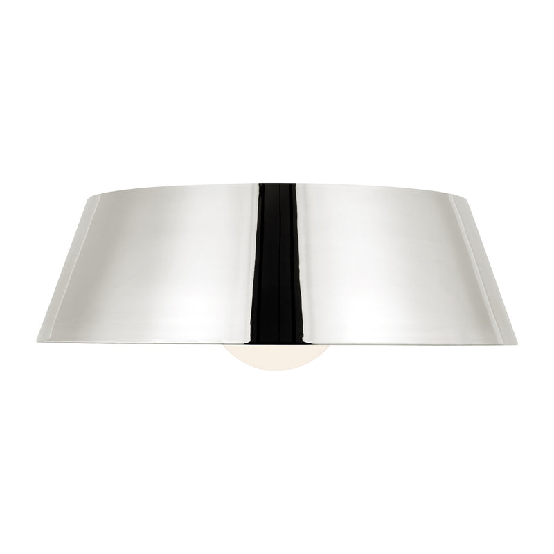 Joni Flush Mount in Polished Nickel