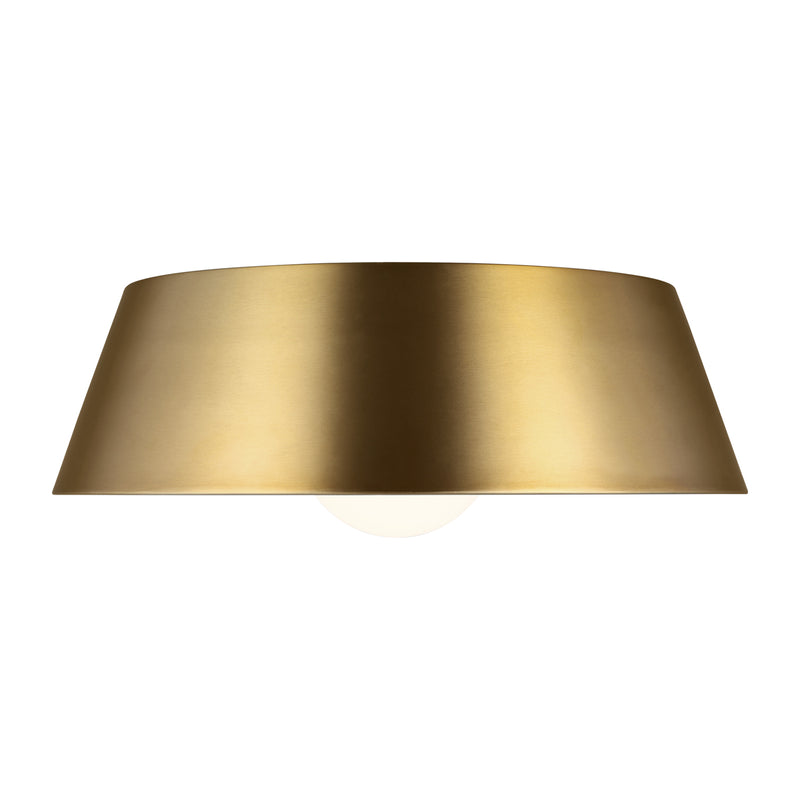 Joni Flush Mount in Aged Brass