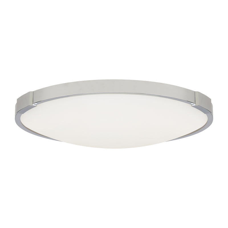 Lance 13" Flush Mount in Chrome